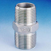 Image of 207 - Hexagon Nipples - Male Taper Threads