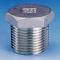 Image of 210 - Hexagon Plugs - Male Taper Threads