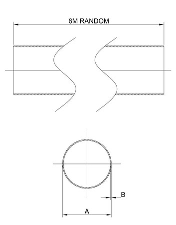 Image of SMS-400 - ISO Tube - Longitudinally Welded Tube