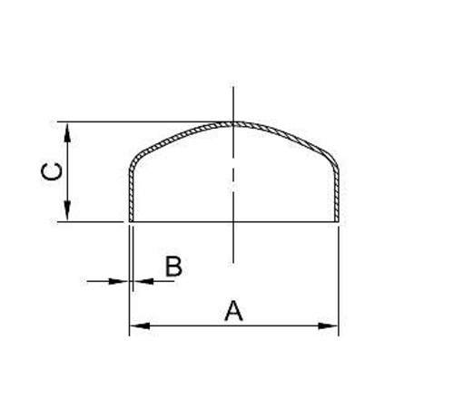 SMS-415 - ISO End Caps diagram/image