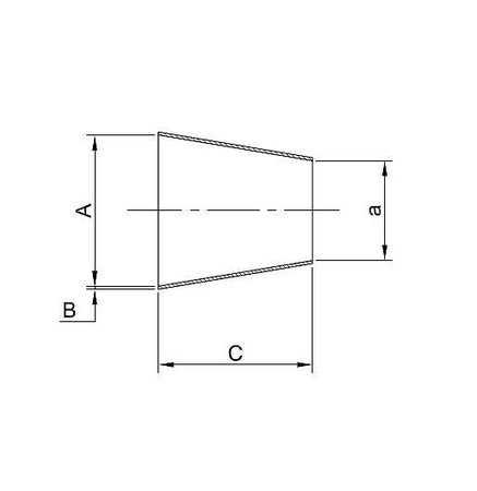 Image of Metric Concentric Reducers - OSTP Tru-Bore®