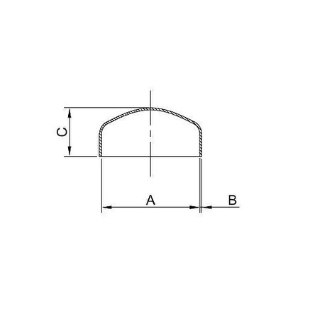 Image of Metric End Caps - OSTP Tru-Bore®